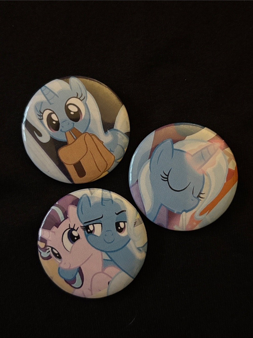 my little pony button pin bundle
